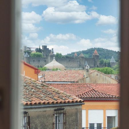 Apartamento Les Clés de Laure - Le Boheme - Netflix - Wifi - Vue sur les toits et le chateau Carcasona Exterior foto